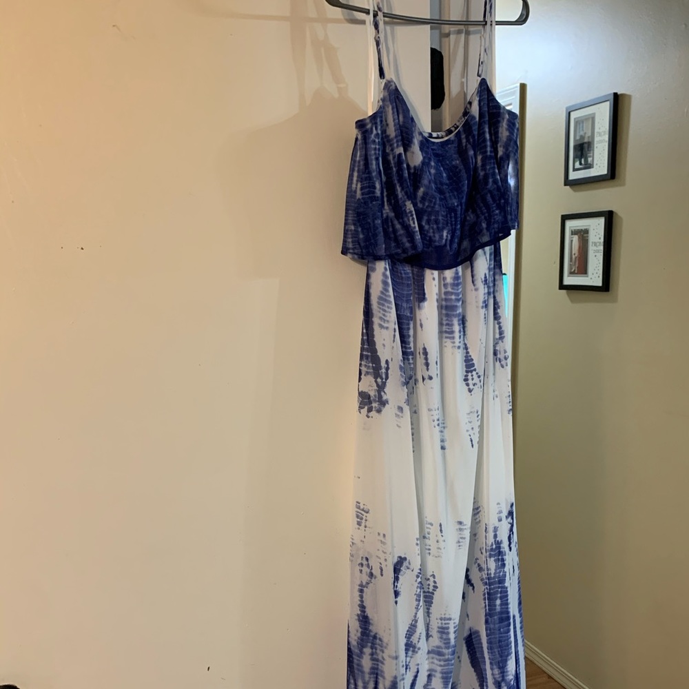 Blue dress